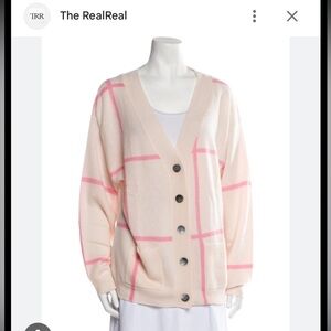 Crush Women's Peach and Pink Cardigan Sweater